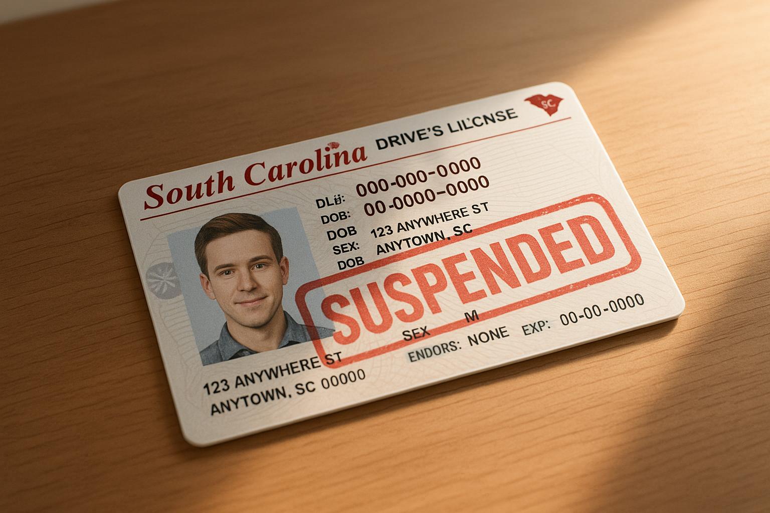 How DUI Affects Your License in SC