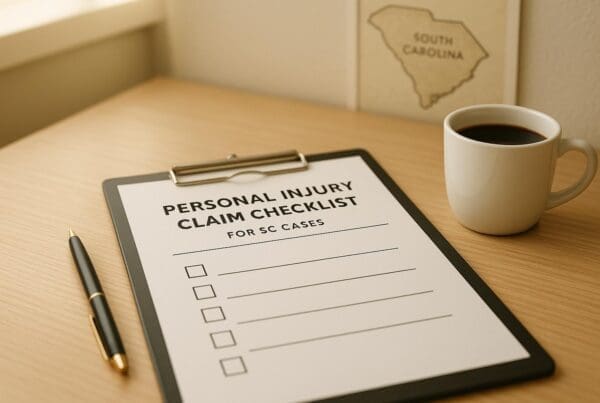 Personal Injury Claim Checklist for SC Cases
