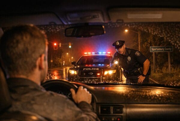 What Happens When You Are Pulled Over For DUI In Spartanburg County