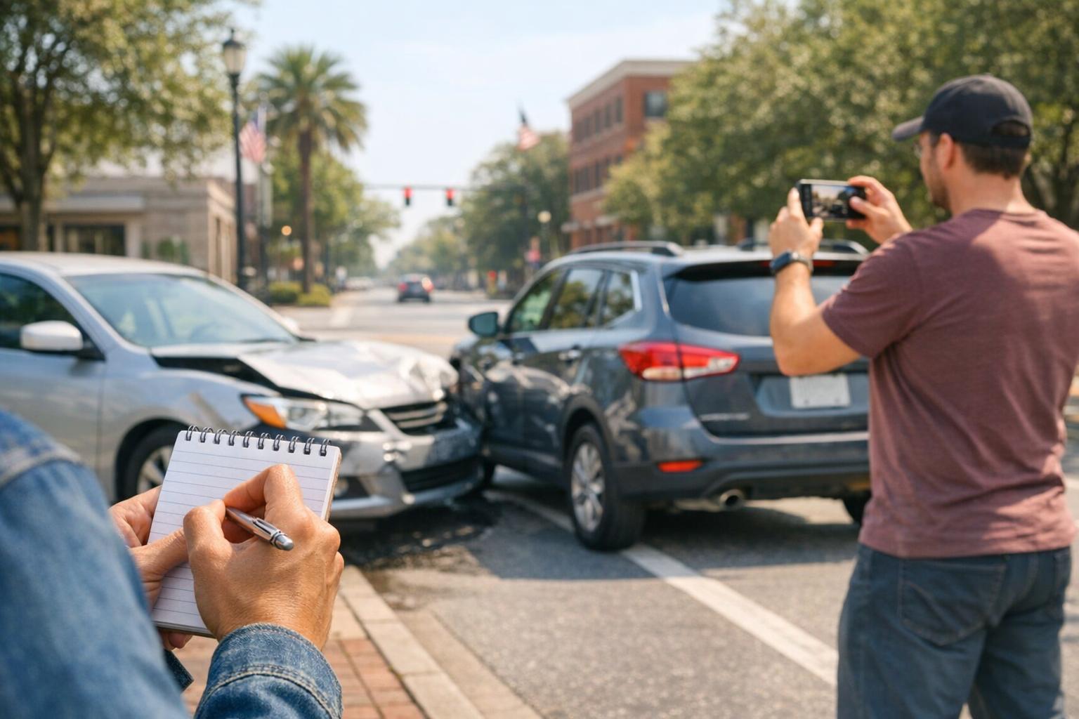 5 Steps to Take After a Car Accident in SC