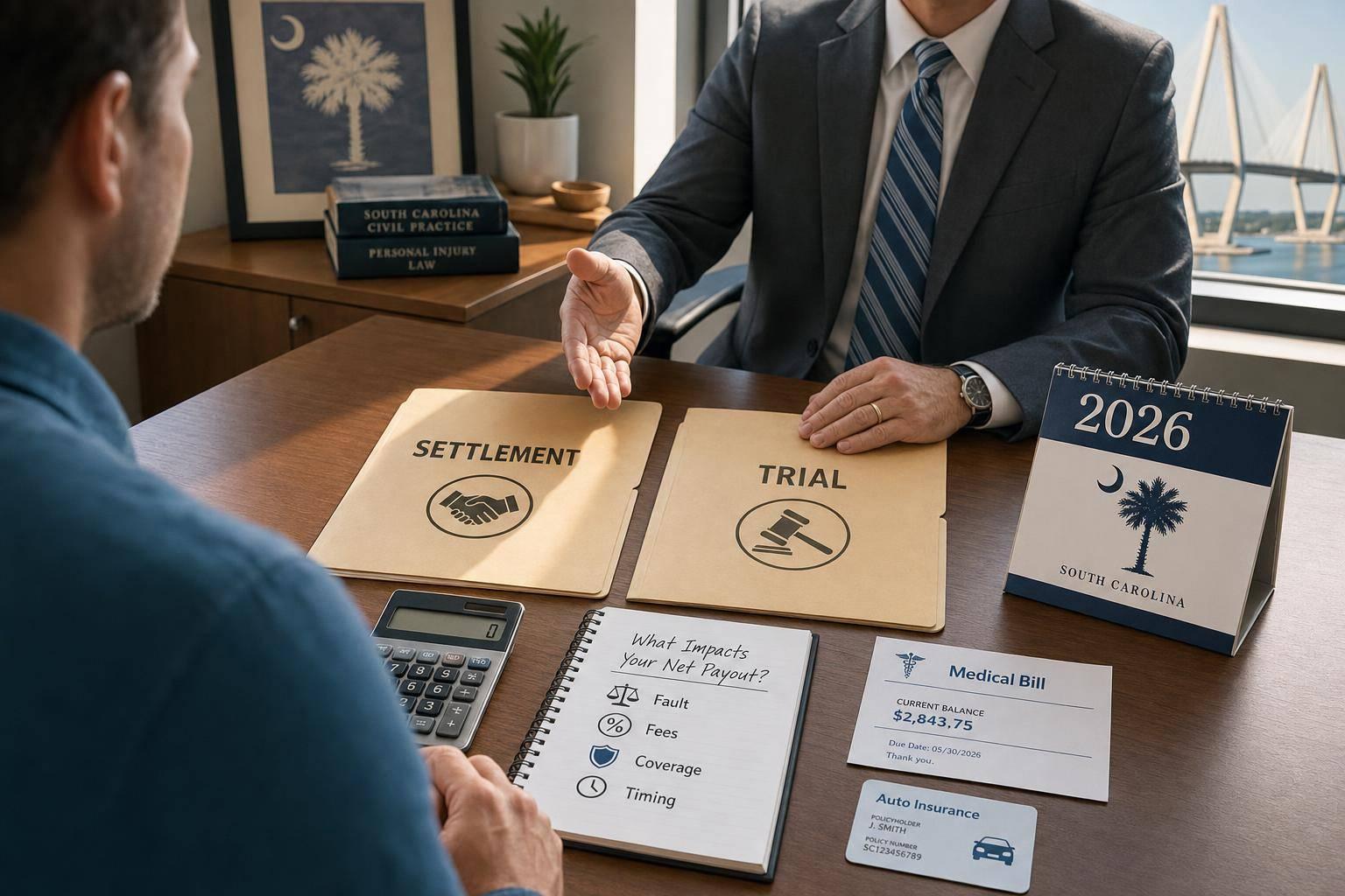 Settlement vs Trial in a SC Personal Injury Case: Which Pays More in 2026?