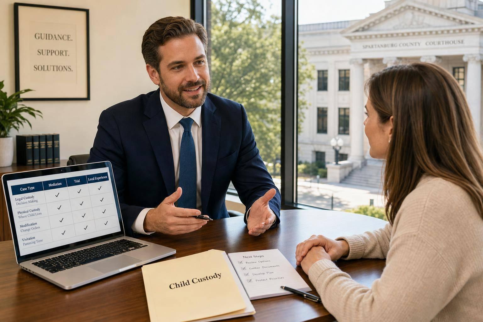 Best Child Custody Attorneys in Spartanburg County (2026)